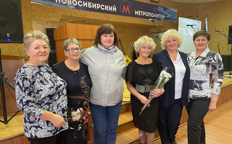 В метрополитене поздравили ветеранов