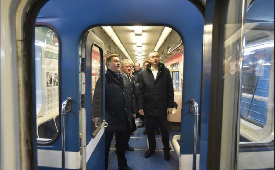 Губернатор и мэр высказались о развитии Новосибирского метрополитена