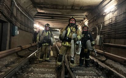 Ночные учения в метрополитене прошли успешно