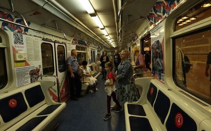 Добропоезд в метро