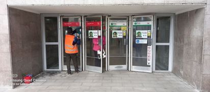 Метрополитен на субботнике