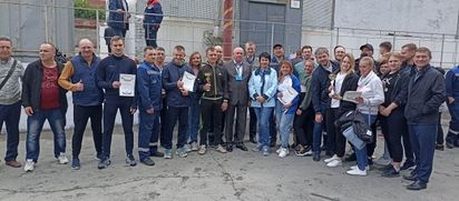 Прошли соревнования по пожарно-спасательному виду спорта