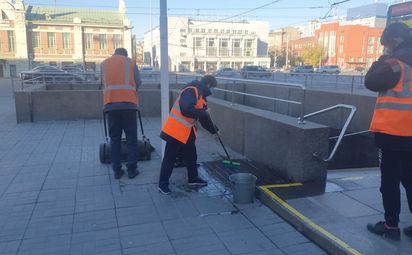Метрополитен помог городу стать чище