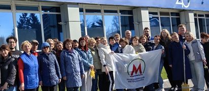 Метрополитен вышел на субботник!