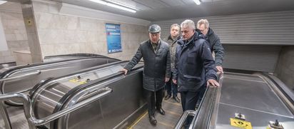 Мэр Новосибирска провел в метрополитене совещание по борьбе с распространением коронавируса
