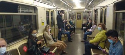 Масочный режим в метрополитене