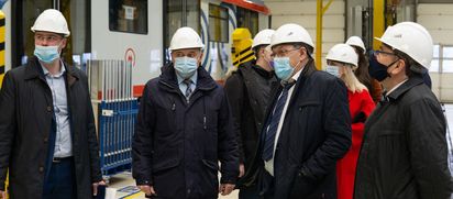 Делегация Новосибирского метрополитена побывала на Метровагонмаше