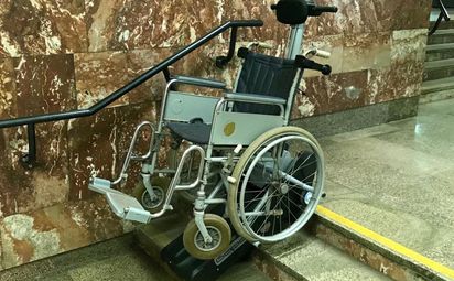 Новые ступенькоходы в метрополитене
