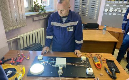 Определен лучший электромеханик