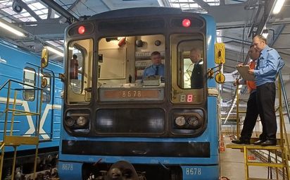 Подведены итоги конкурса машинистов метрополитена