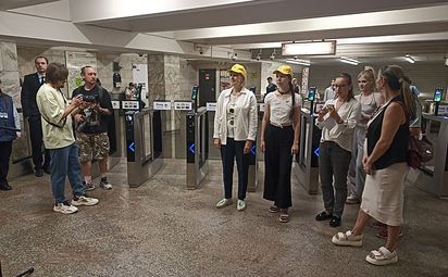 «Читаем Пушкина в метро!»