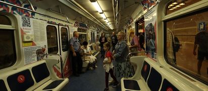 Добропоезд в метро