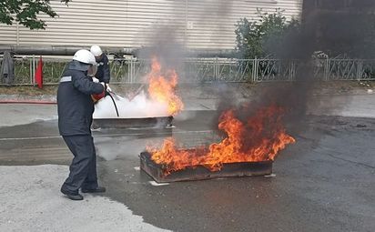 Соревнования по пожарно-спасательному виду спорта